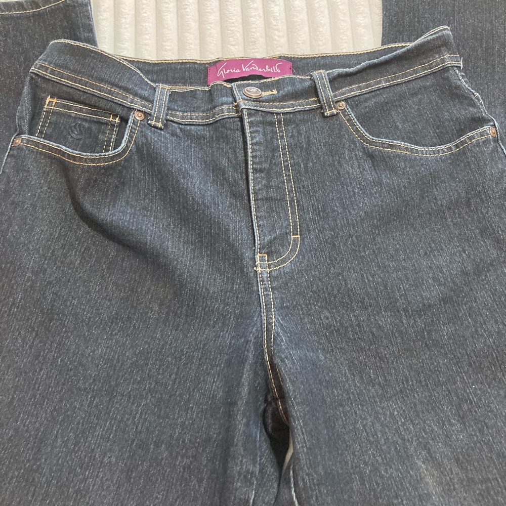 Gloria Vanderbilt Indigo Denim Jeans - Picture 3 of 7